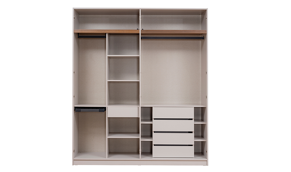 Lina 4 Kapılı Gardrop - Kapaklı Gardırop | Yapı Mobilya - Görsel 3